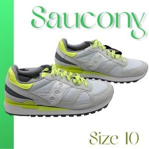 New Men’s Saucony grey tenders Sneakers size 10 MSRP $122